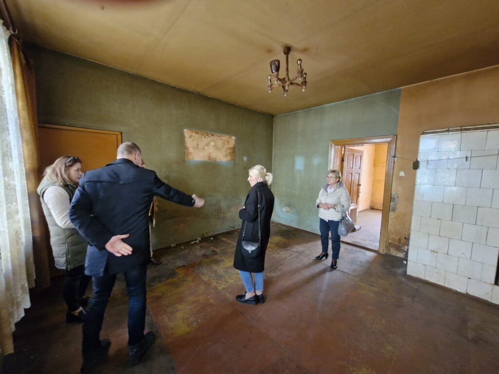 Jedno z mieszkań przeznaczone do remontu